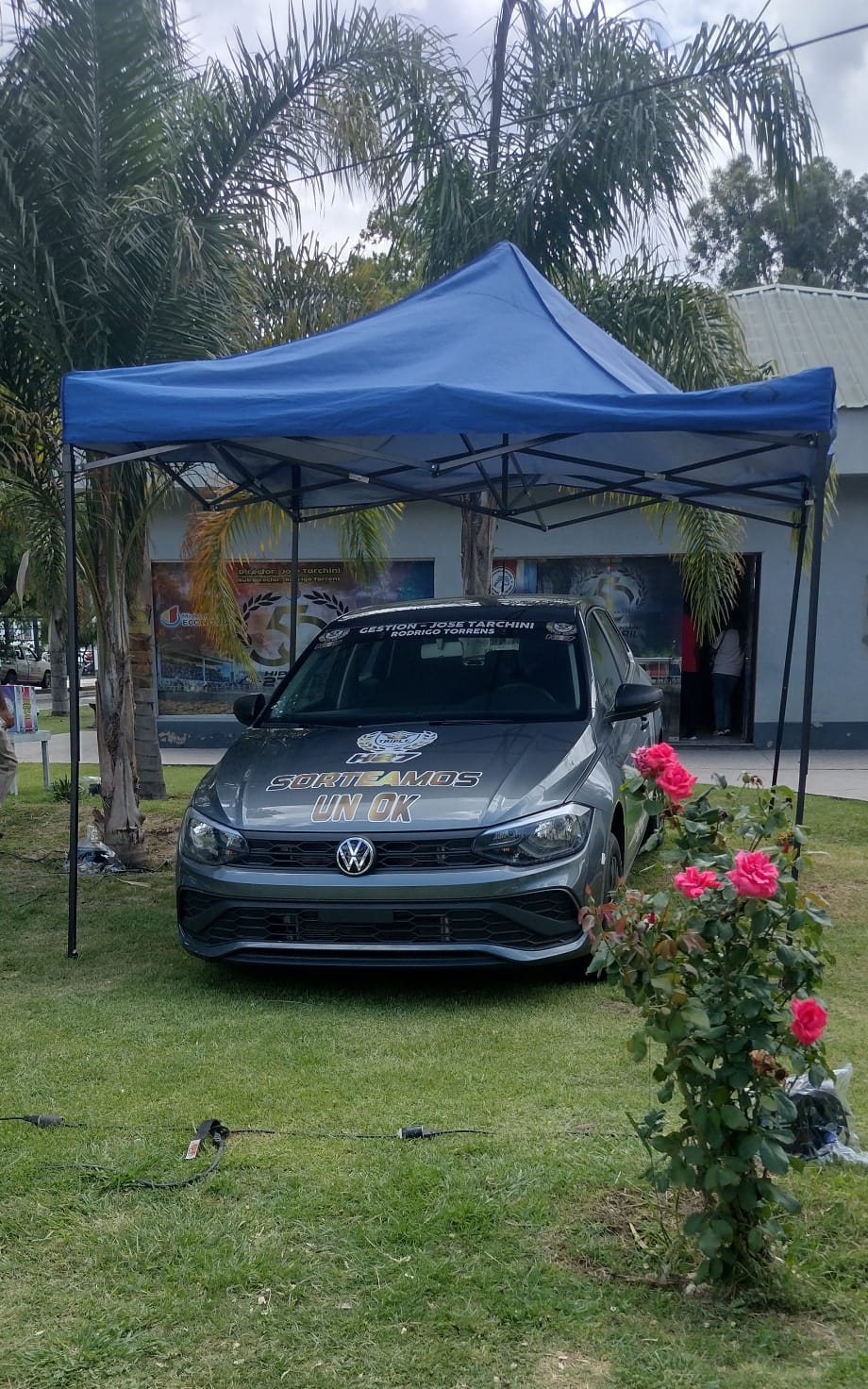 El auto se sortea con todos los papeles, listo para usar